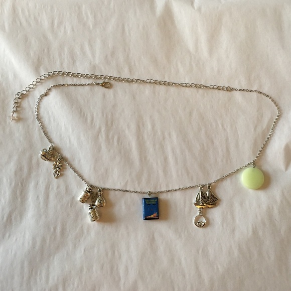 SOLD—The Great Gatsby F. Scott Fitzgerald Handmade Glowing Literature Necklace - Picture 12 of 16